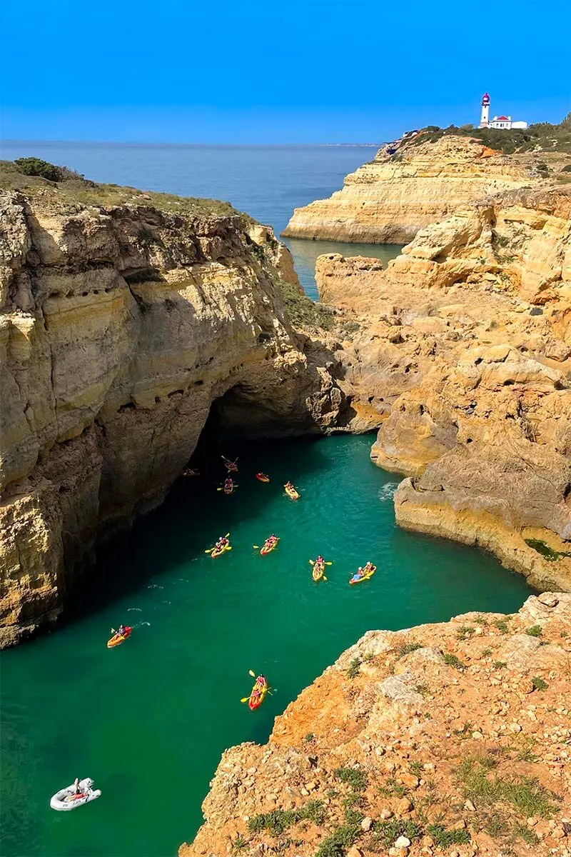 Algarve best things to do - hike Seven Hanging Valleys Trail