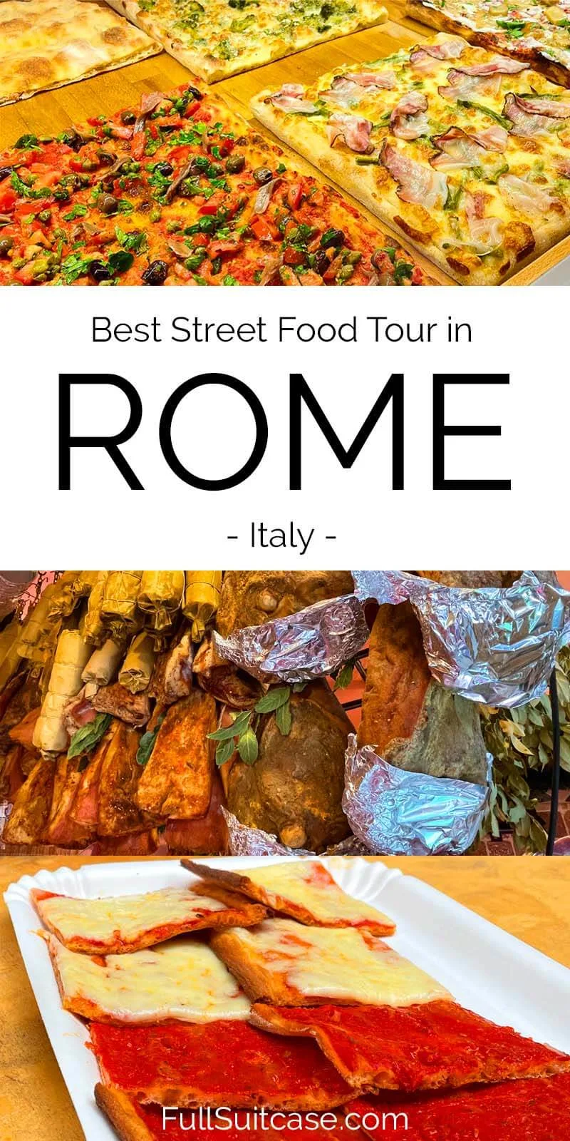 Best street food tours in Rome Italy