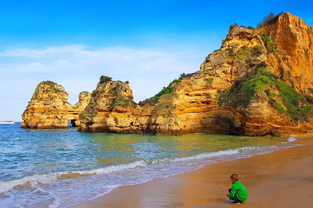 Map of the Algarve  Portugal Travel Guide