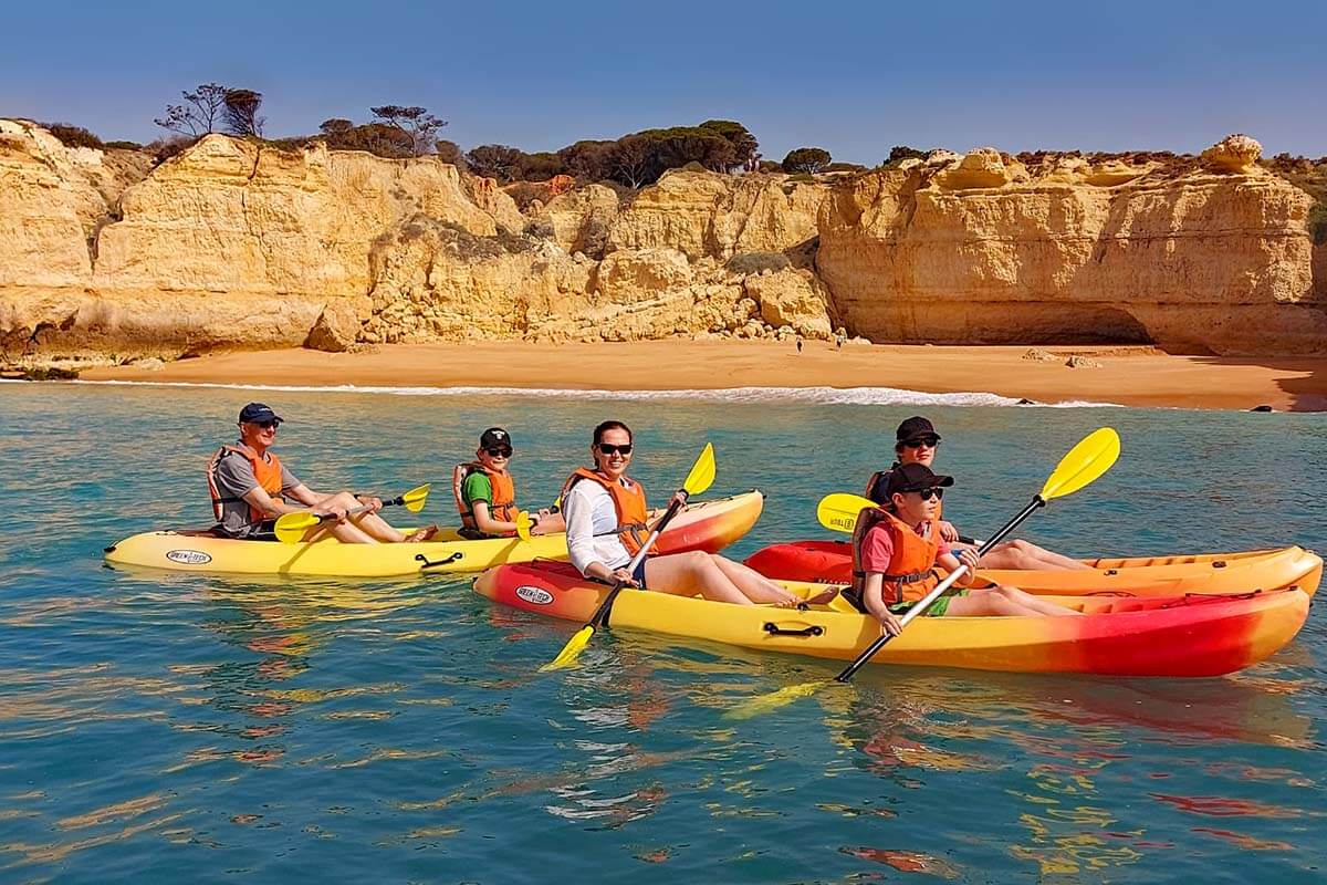 Best things to do in Algarve - kayaking