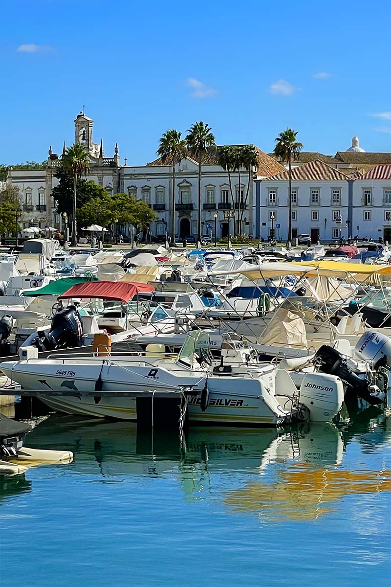 Faro Marina - best places to see in Algarve Portugal