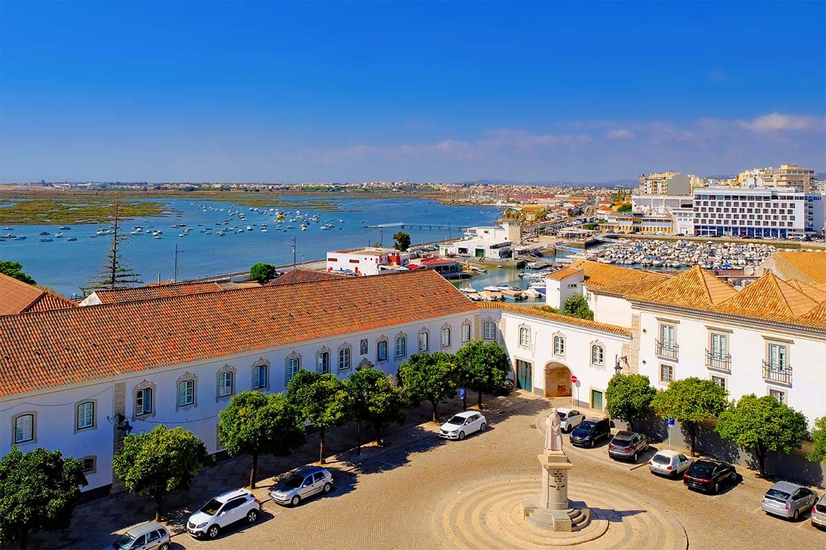 Faro - the capital city of Algarve Portugal