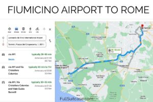 Rome Airport To City Center (2024): Best Transfers From Fiumicino Or ...