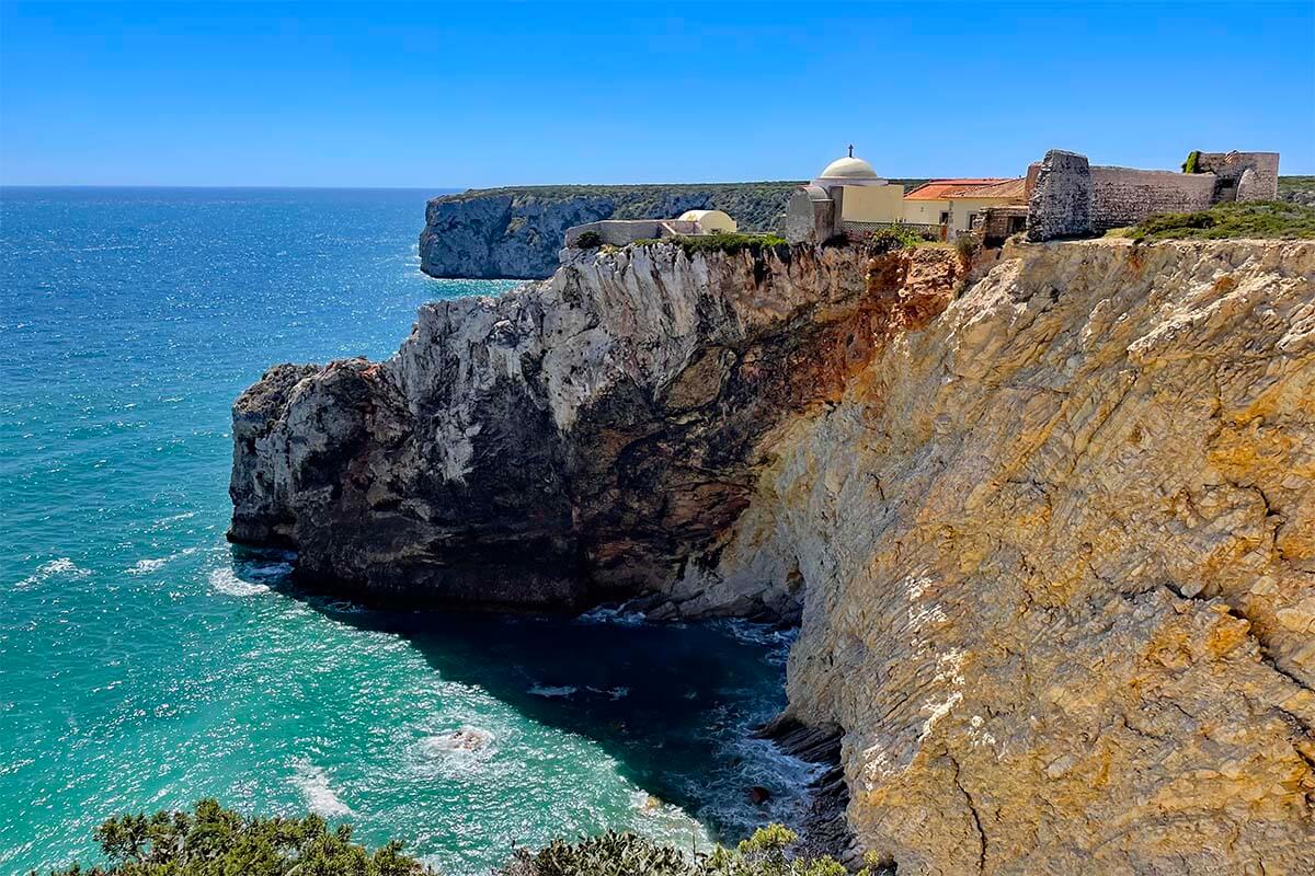 Fortaleza de Santo Antonio do Beliche near Cape St Vincent, Algarve Portugal