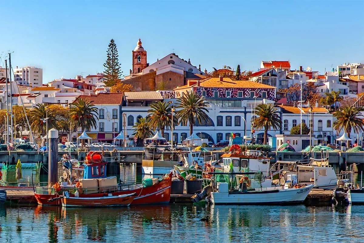 Lagos, the nicest town in Algarve Portugal