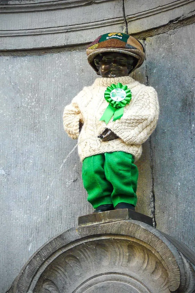 Manneken Pis St Patrick's Day Costume