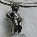 Manneken Pis, the symbol of Brussels