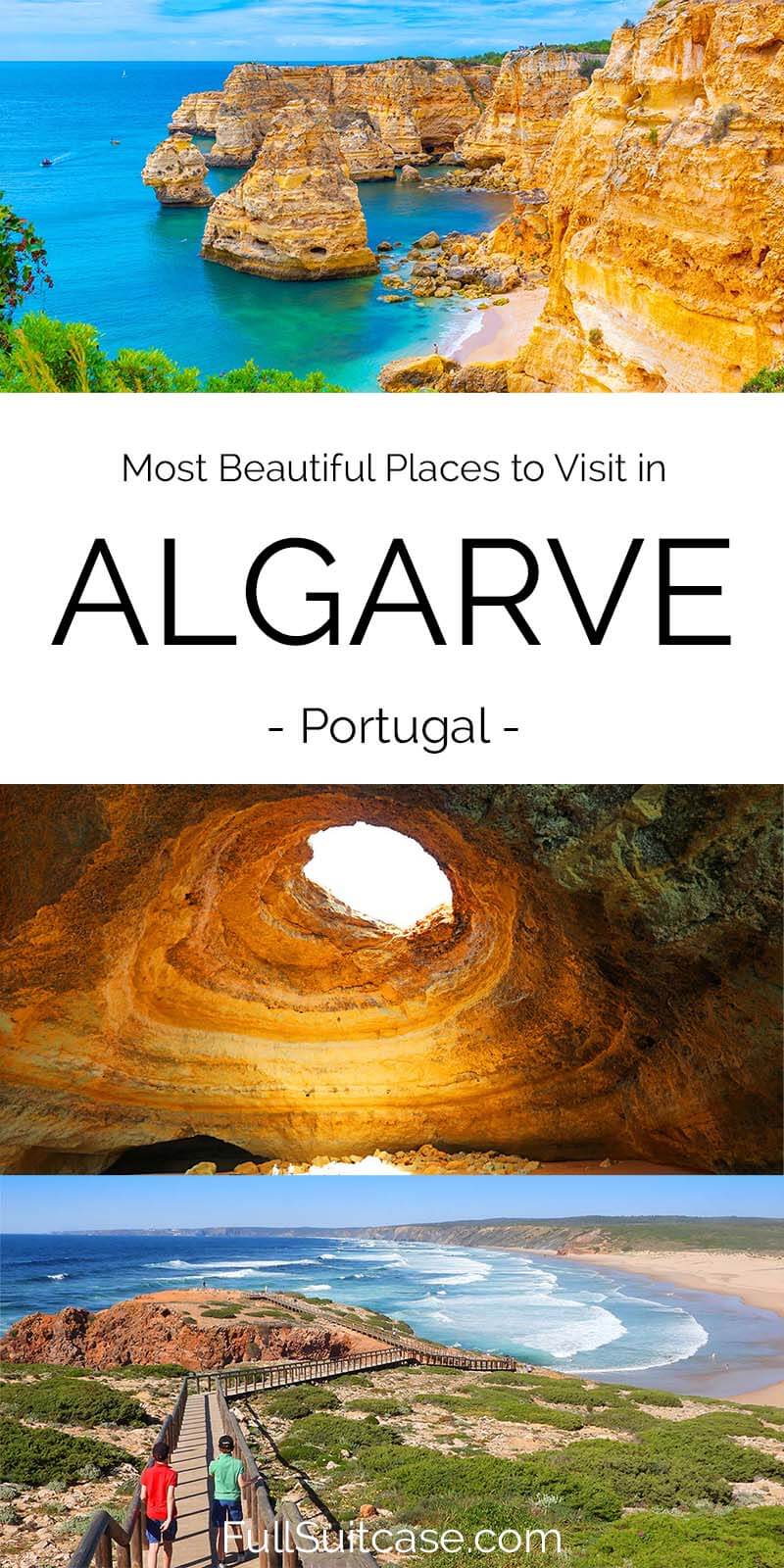 Most beautiful places to visit in Algarve Portugal