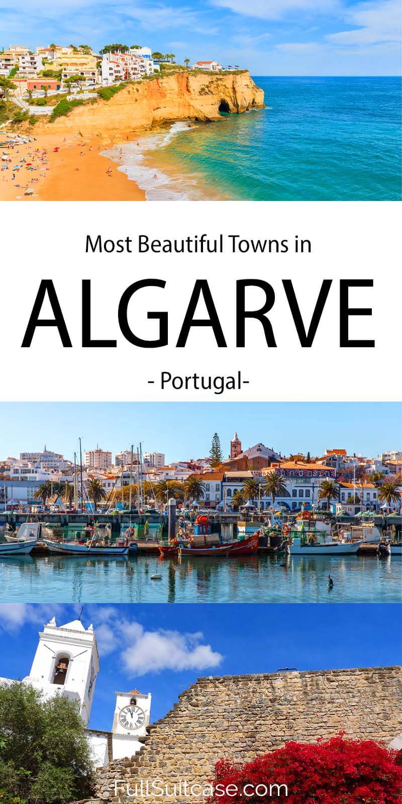 Most beautiful towns in Algarve Portugal