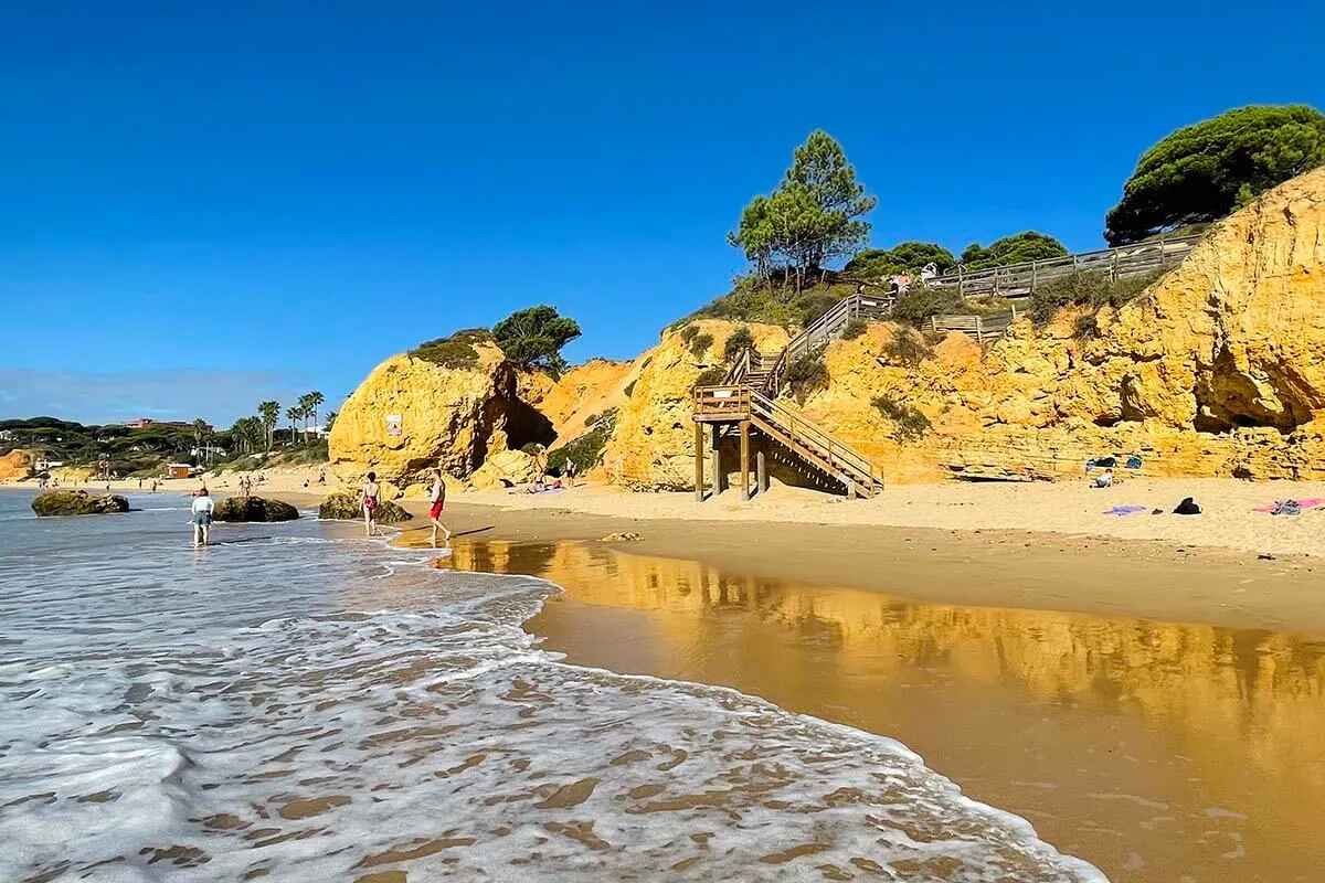Praia de Santa Eulália and Praia da Balaia beaches in Albufeira