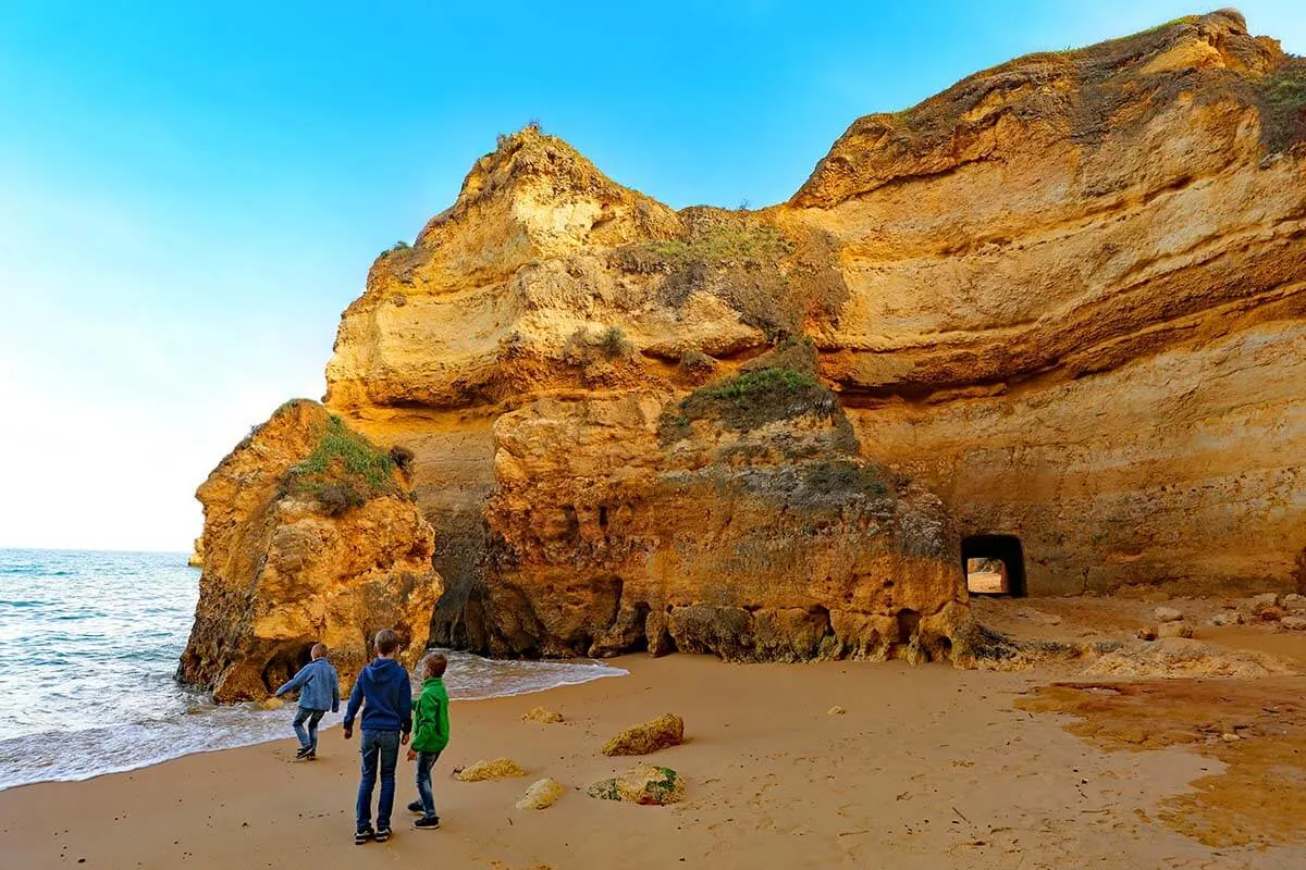 Praia do Camilo beach - best of Algarve Portugal