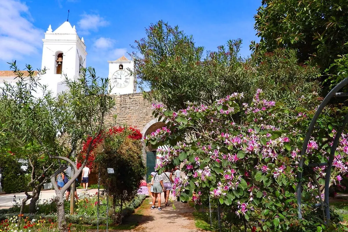 Tavira Castle gardens