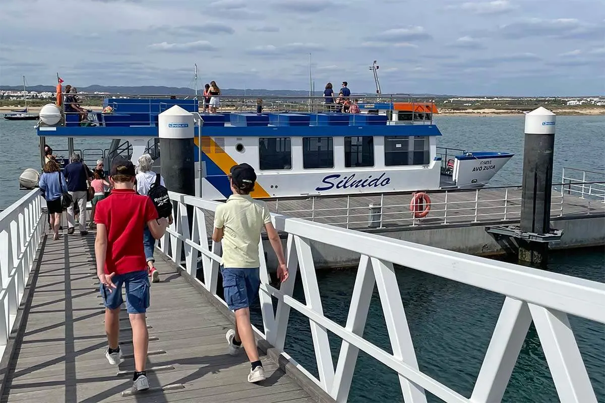 Tavira Island ferry