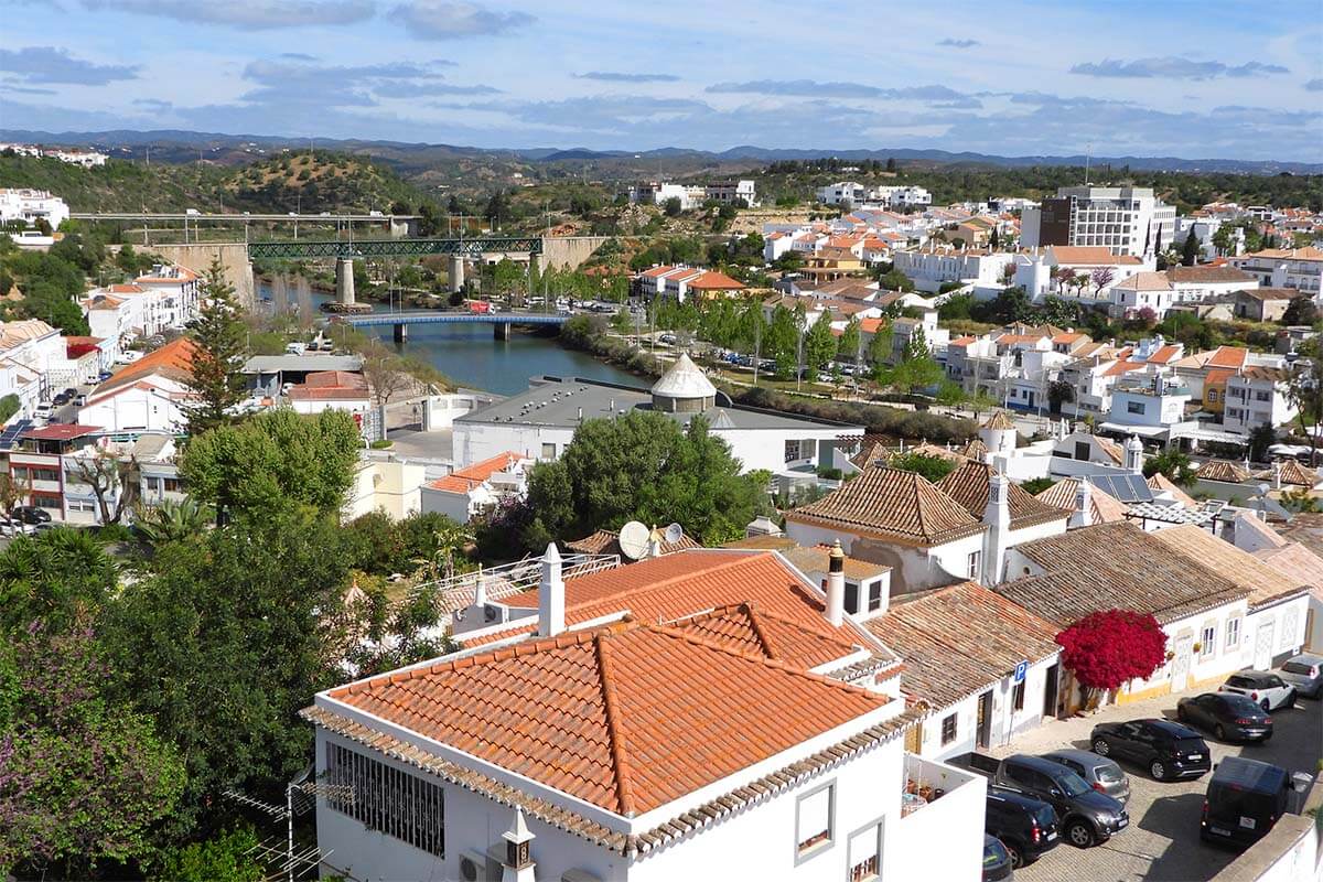 Tavira skyline - view from the bell tower of the Church of Santa Maria do Castelo