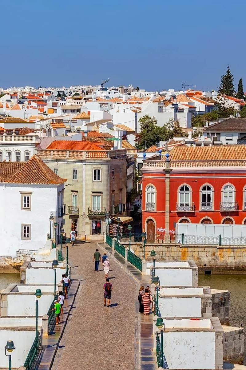 Tavira town in eastern Algarve, Portugal