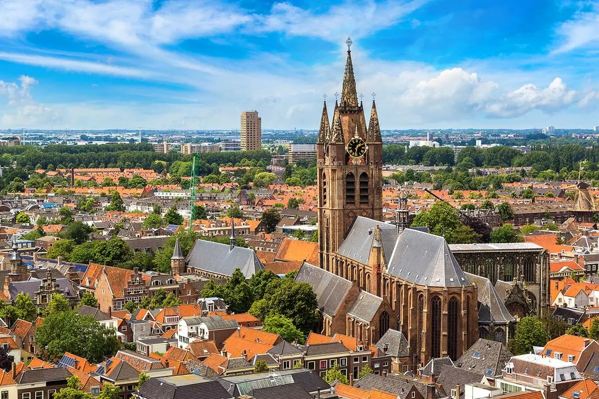 Main landmarks to see in Delft - Old Church