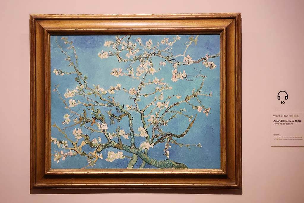 Almond Blossom painting Van Gogh Museum Amsterdam