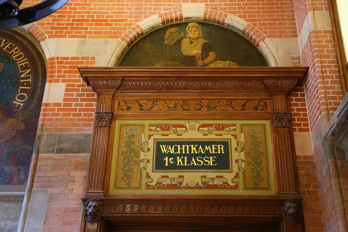 Amsterdam Central Station First Class Waiting Rooms (now a restaurant)