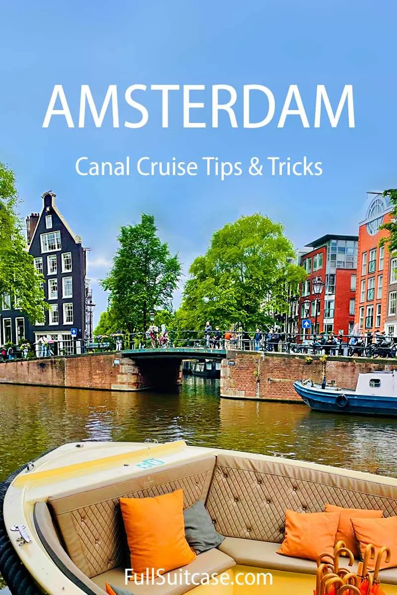 Amsterdam canal cruise tips and tricks