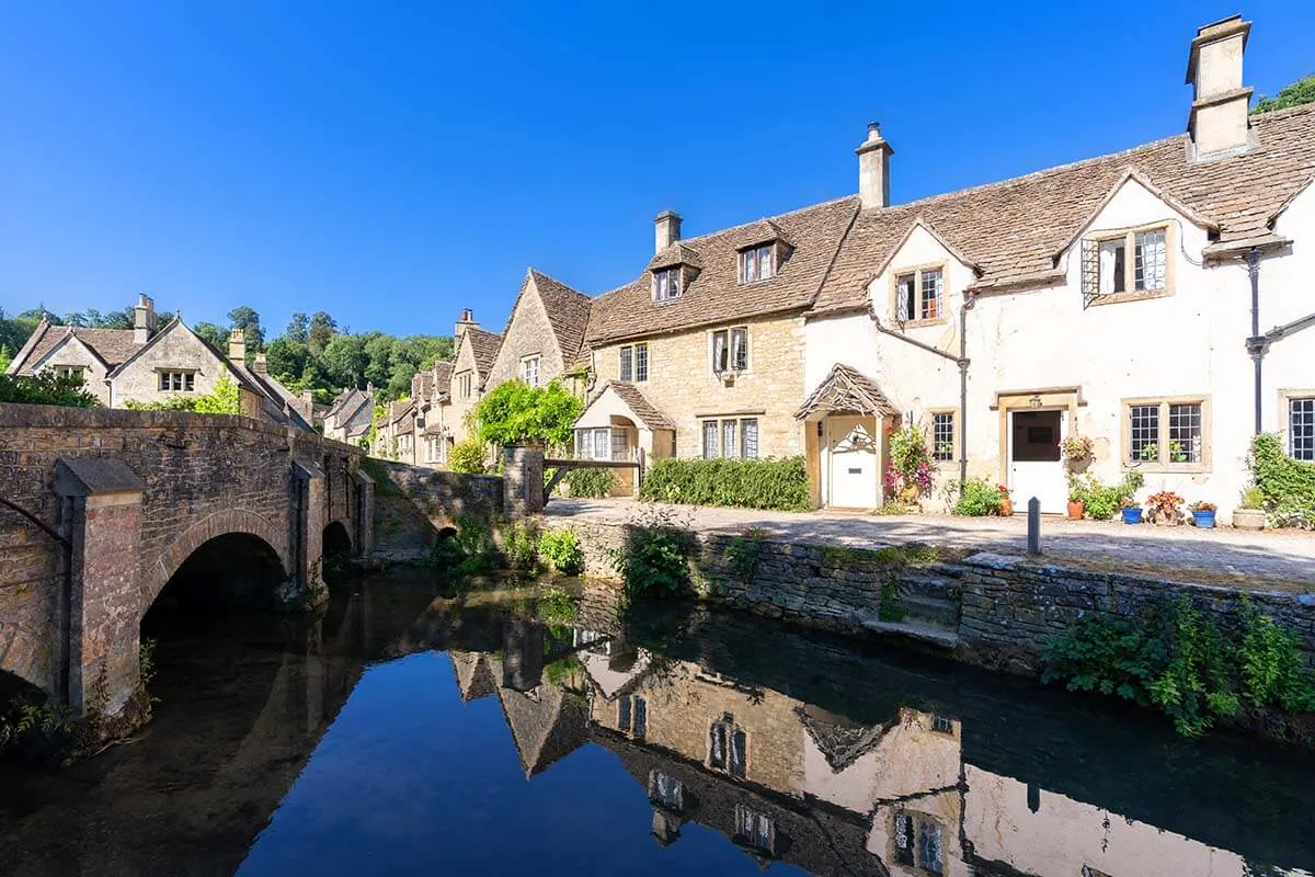 Castle Combe village in Cotswolds UK - London day trips