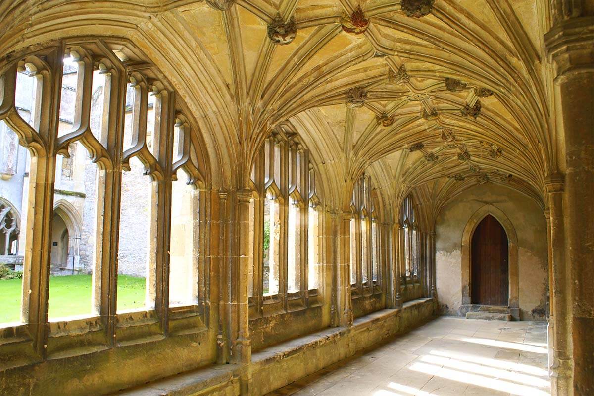 Lacock Abbey cloisters