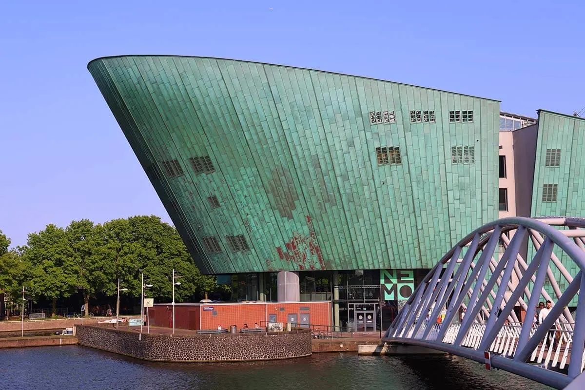 NEMO Science Museum in Amsterdam