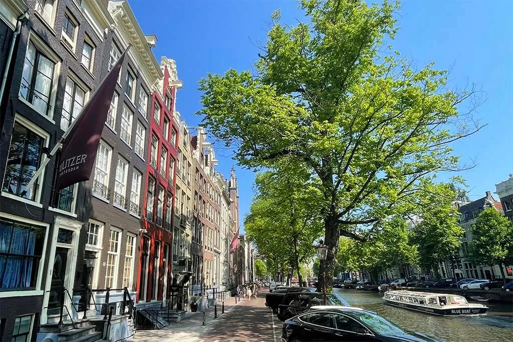 Pulitzer Hotel on Prinsengracht in Amsterdam