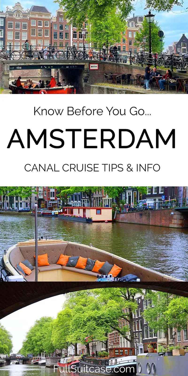 Tips and info for Amsterdam canals cruise and boat tours