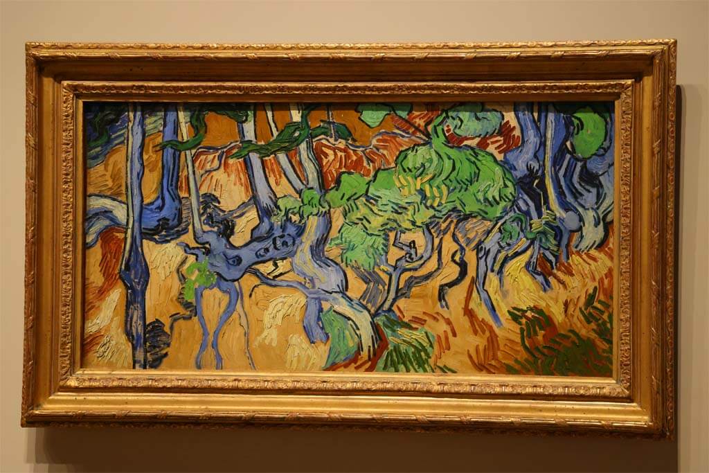Van Gogh's last painting - Tree Roots