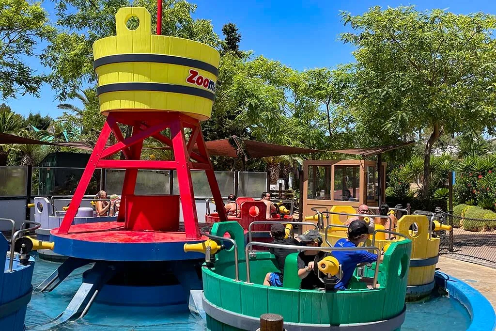 Aquasplash ride at Zoomarine Algarve