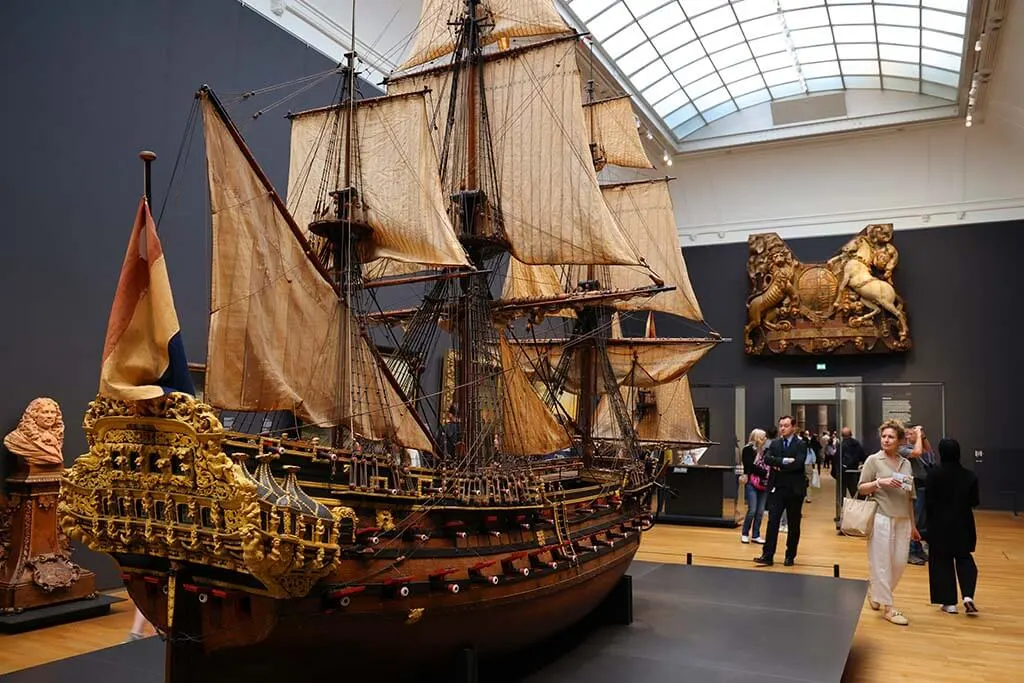 Rijksmuseum Amsterdam ship model of William Rex