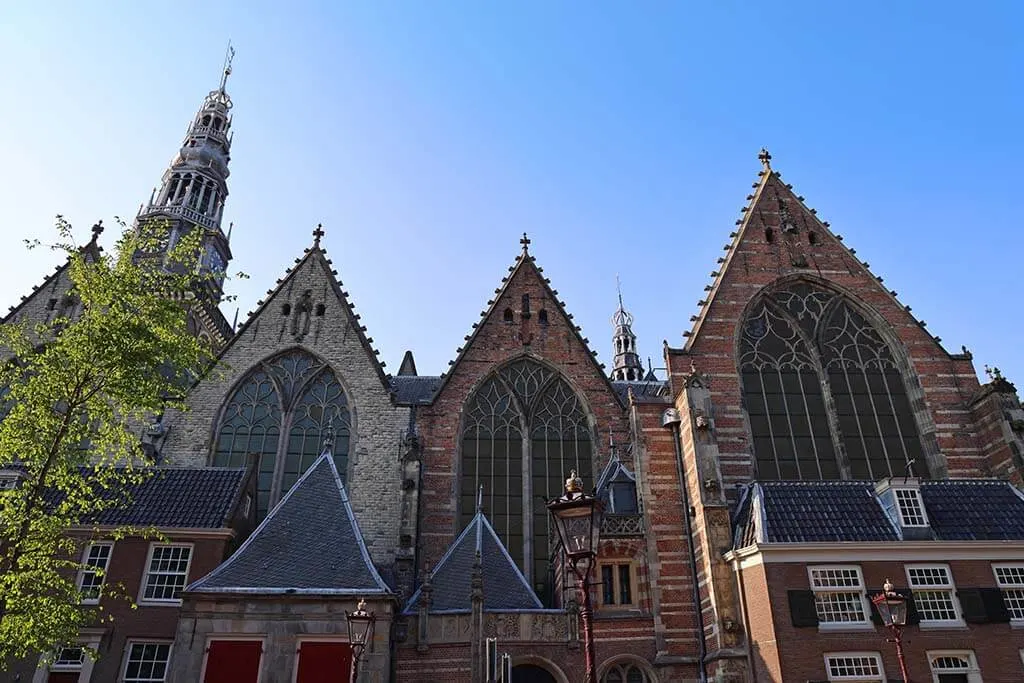 The Old Church (De Oude Kerk) in Amsterdam