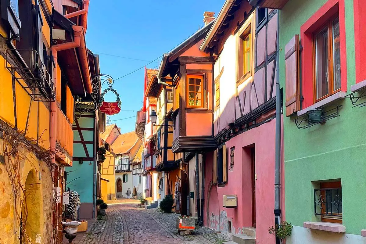 Eguisheim village in France - Europe trip planning