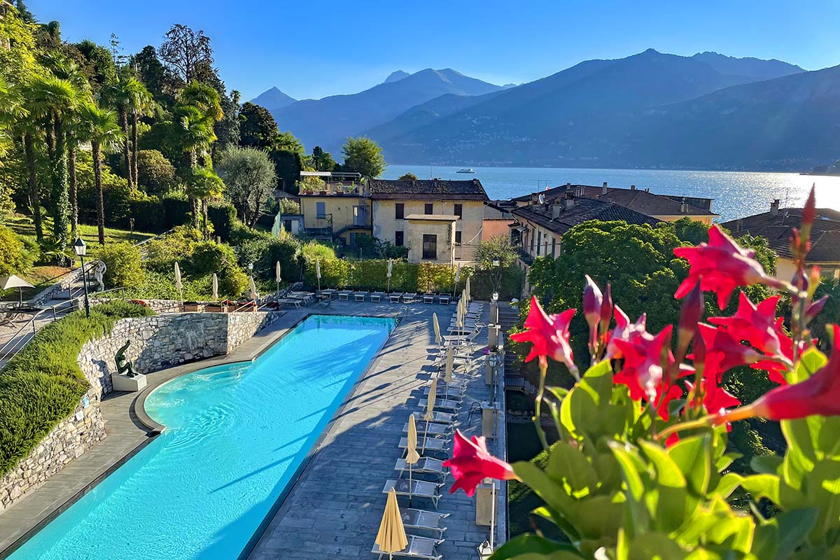Luxury hotel in Lake Como, Italy - budgeting for a trip to Europe