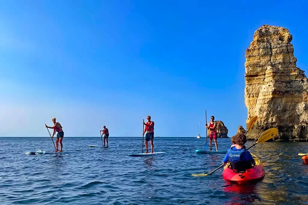 Ponta da Piedade SUP tour in Lagos