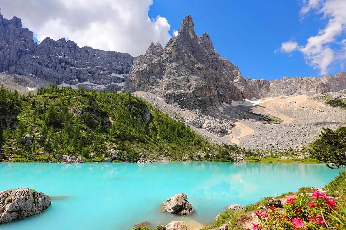 Sorapis Lake in the Italian Dolomites - Tips for Visiting Europe