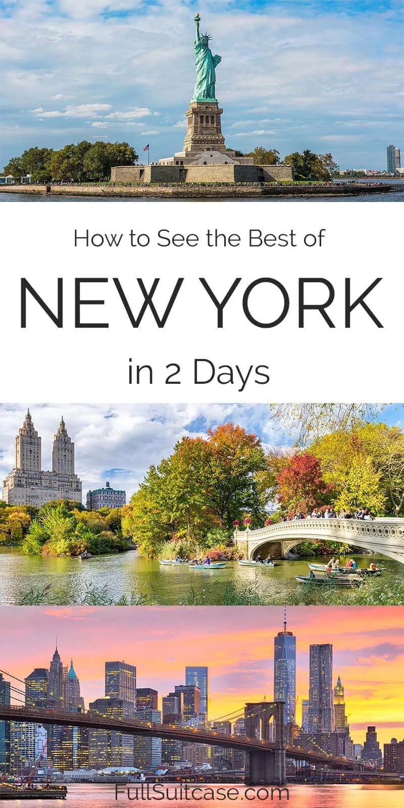 How to visit New York in 2 days (NYC two days itinerary)