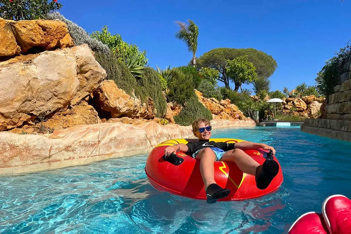 Lazy river at Zoomarine Algarve