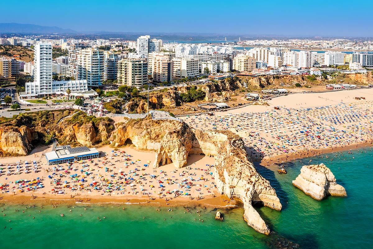 Portimao - one of the biggest towns to stay in Algarve