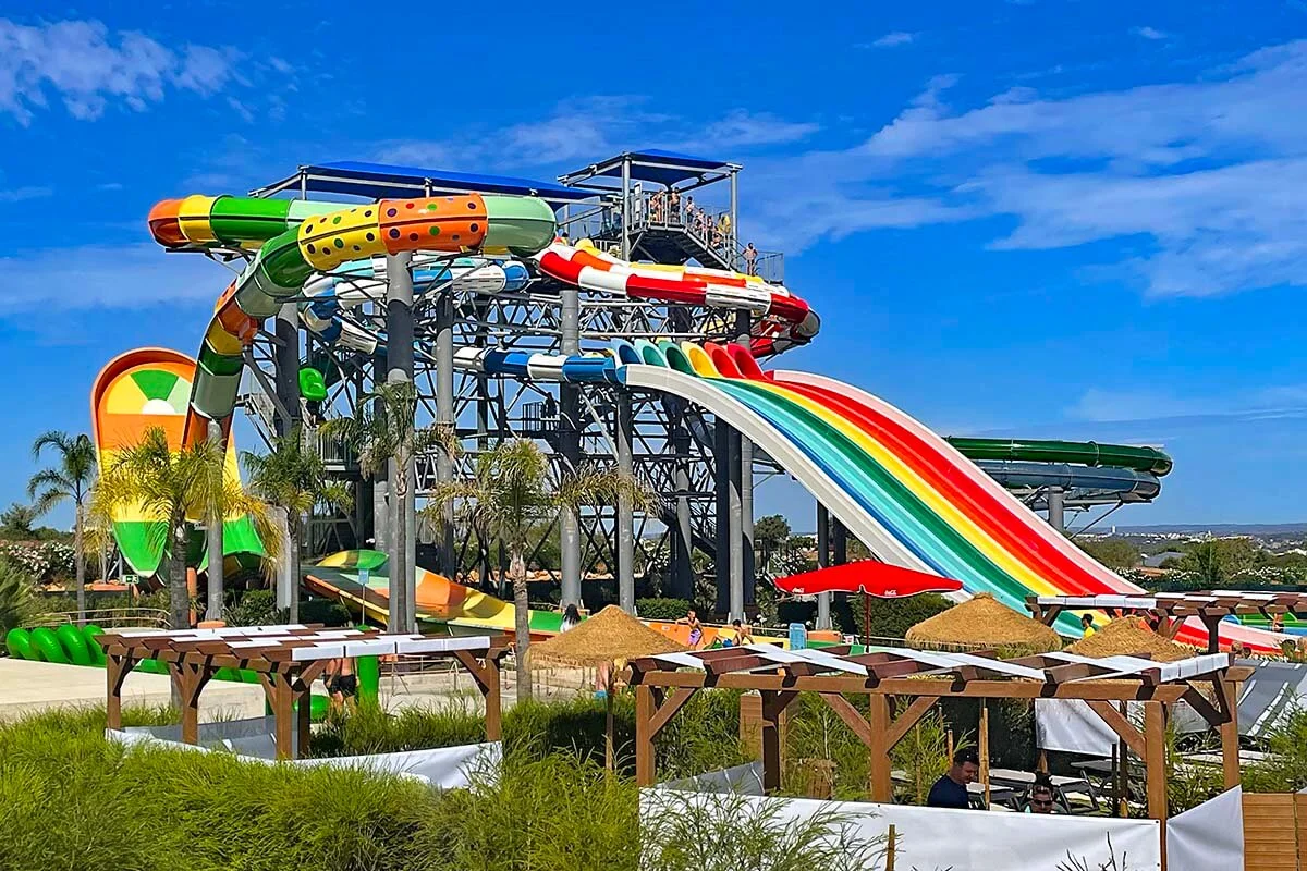Slide and Splash - one of the best water parks in Algarve Portugal