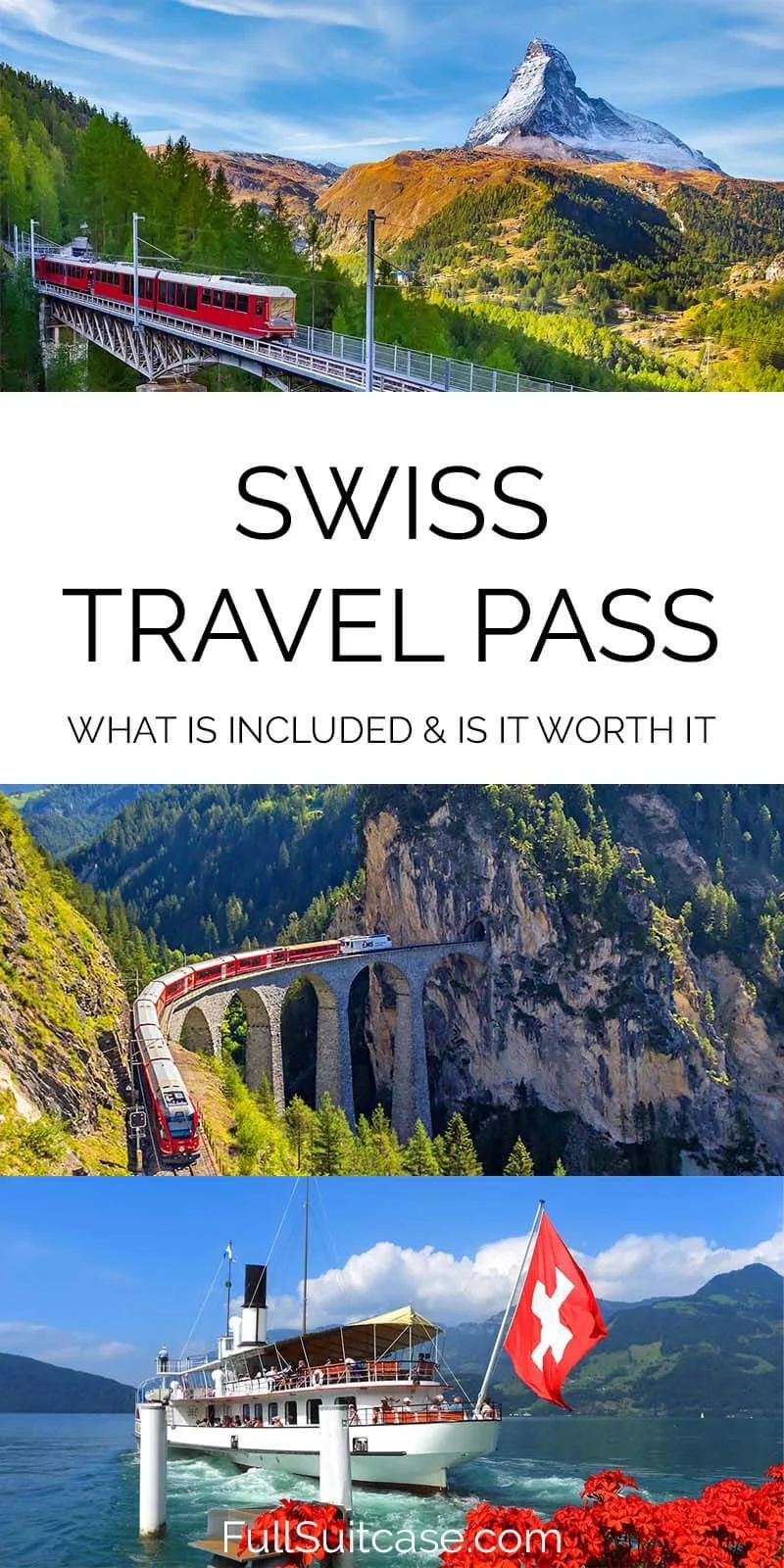 Swiss Travel Pass in Switzerland - what is included and is it worth buying it