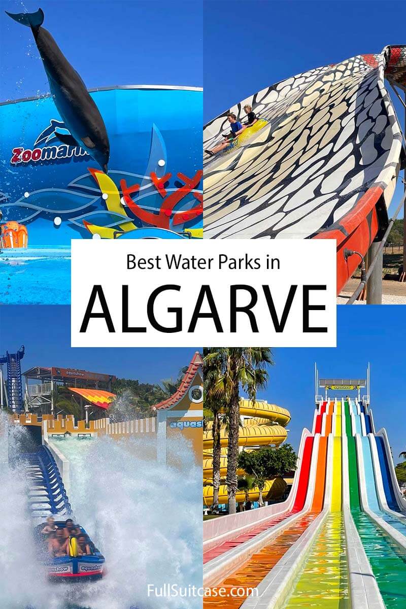 Top water parks in Algarve region in Portugal