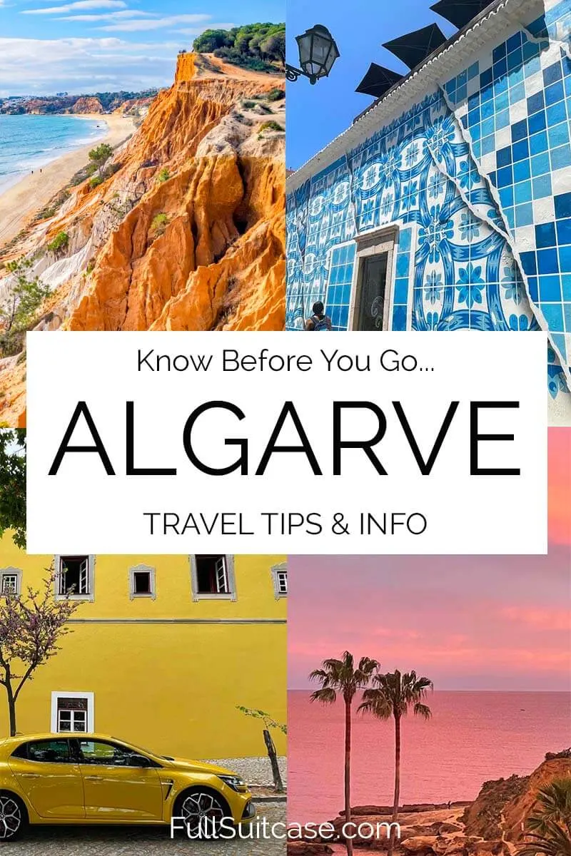 Travel tips and information for visiting Algarve region in Portugal