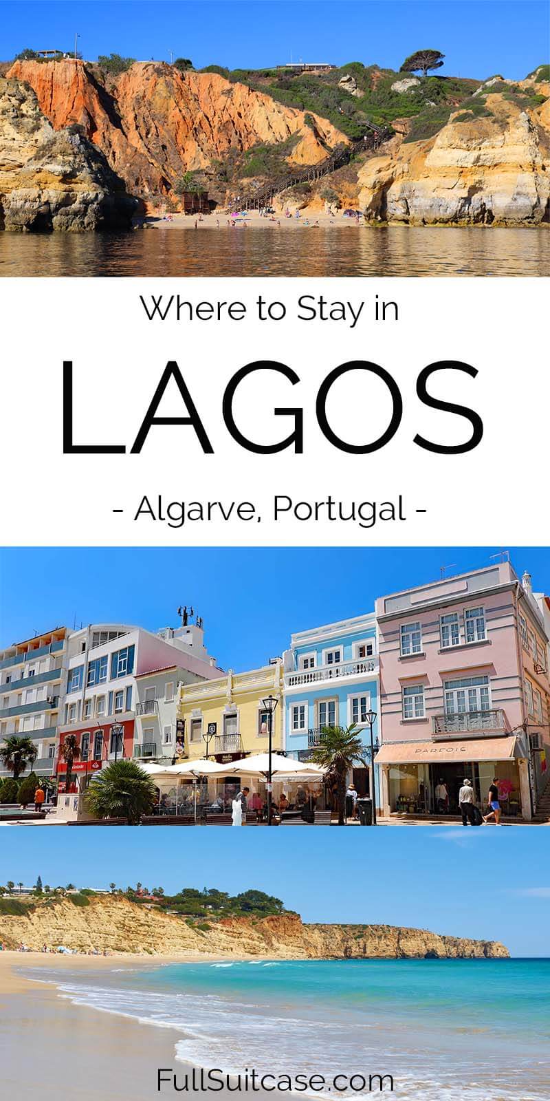 Accommodation guide to Lagos Portugal - best places to stay in Lagos