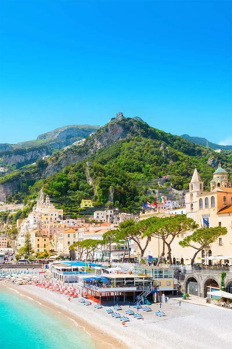 Amalfi town in Italy