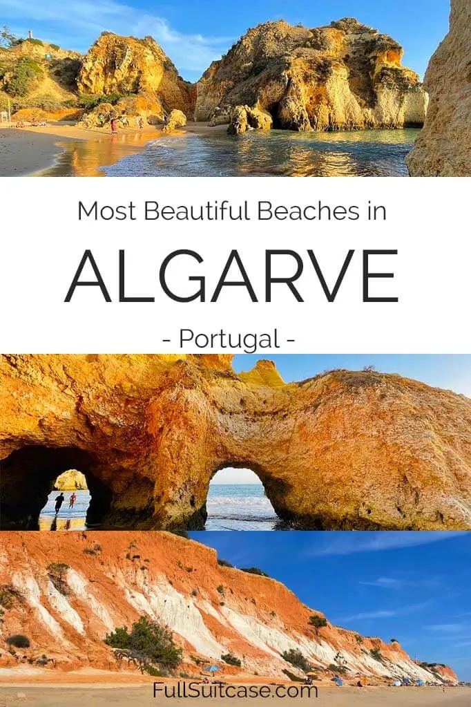 13 Most Beautiful Beaches in Algarve Portugal (+ Map)