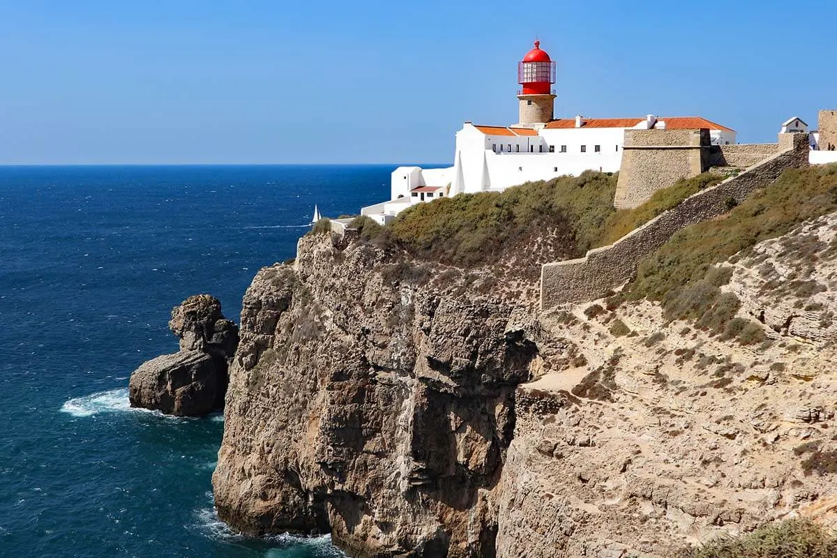 Cape St Vincent (Cabo de Sao Vicente) in Sagres Portugal