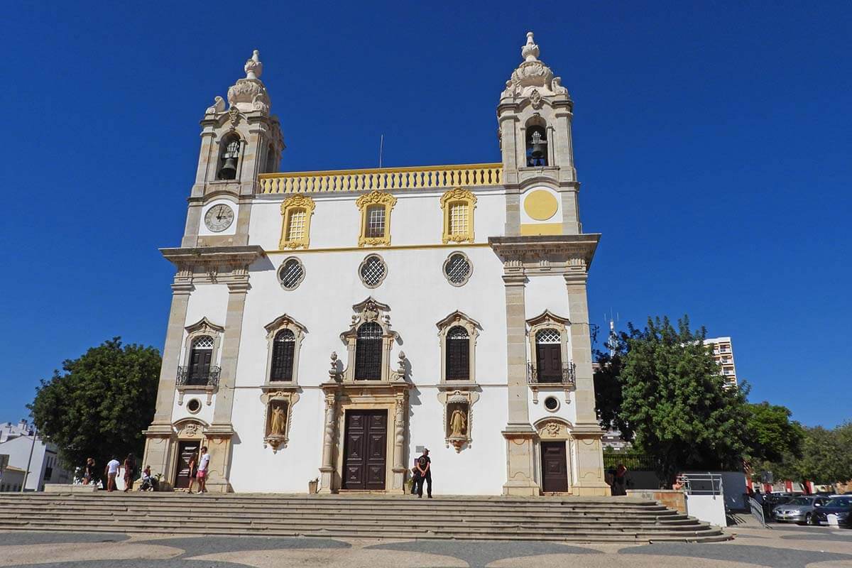 Igreja do Carmo church exterior - Faro Portugal