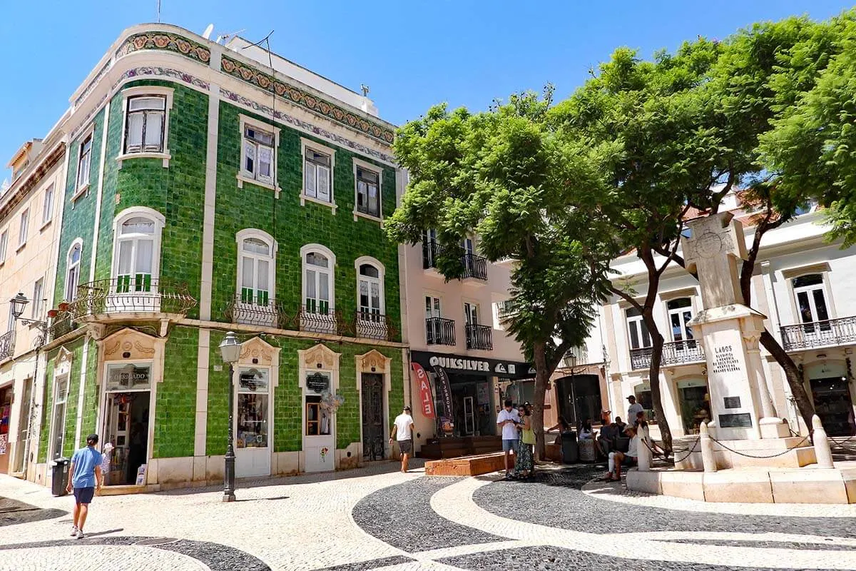Lagos old town - best areas to stay in Lagos town in Algarve Portugal