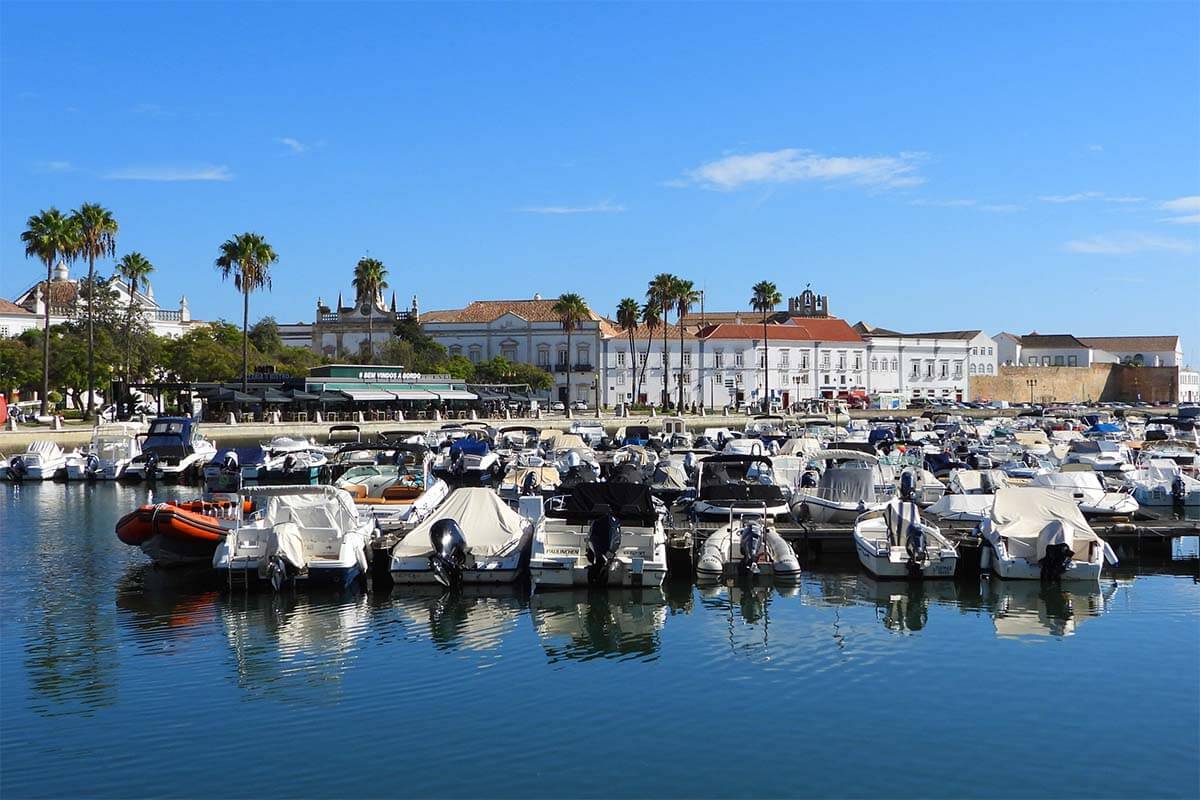 Marina in Faro, Portugal